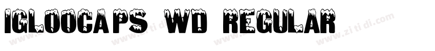 IglooCaps Wd Regular字体转换